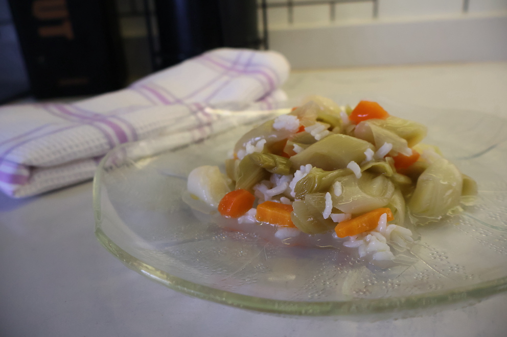 Braised Leeks in Olive Oil (Zeytinyağlı Pırasa)